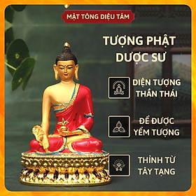 Hình ảnh Tượng phật dược sư thờ cúng mật tông Tây Tạng , tượng phật để ô tô