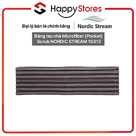 Bảng lau nhà Microfiber (Pocket) Scrub NORDIC STREAM 15312 - HÀNG CHÍNH HÃNG 