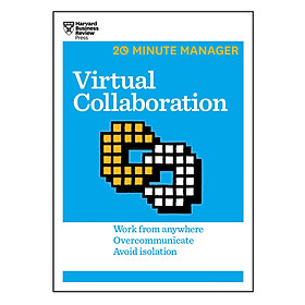 Hình ảnh [Hàng thanh lý miễn đổi trả] Harvard Business Review 20 Minute Manager Series Virtual Collaboration