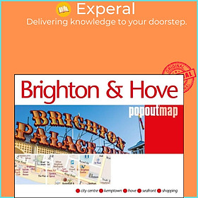 Sách - Brighton and Hove PopOut Map by  (UK edition, paperback)