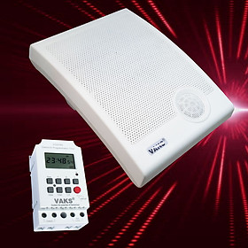 Mua Bộ LOA phát nhạc BÁO GIỜ tự động  VAKS SW28-COMBO  báo giờ làm việc tại cơ quan  công sở  xí nghiệp...