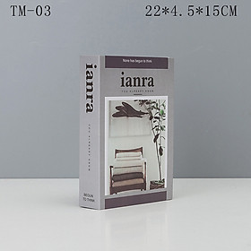 Mua Sách Giả Décor - Trang Trí Kệ Tủ - Quán Cafe