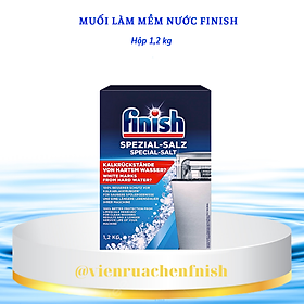 Muối rửa bát Finish hộp 1,2kg dùng cho máy rửa chén bát