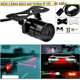 1 ĐÈN LED CẢNH BÁO AN TOÀN PHÍA SAU XE MÁY ÔTÔ XE ĐIỆN CỰC ĐẸP 