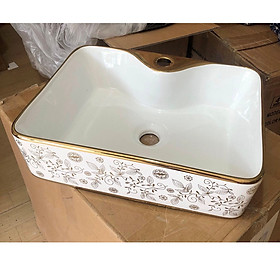 Mua Chậu Lavabo đặt bàn hoa cải hình chữ nhật_CHINOX