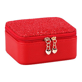Jewelry Organizer Case Box Holder Storage Earring Necklace Display Portable