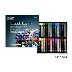 Hộp 24 Màu Bút sáp dầu Mungyo Gallery MOP-24M