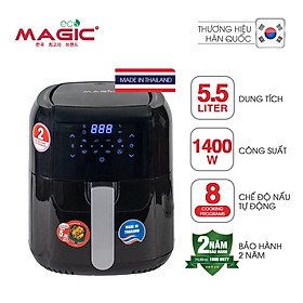 Nồi Chiên Điện Tử Magic Eco AC-102 5.5L - Hàng Chính Hãng