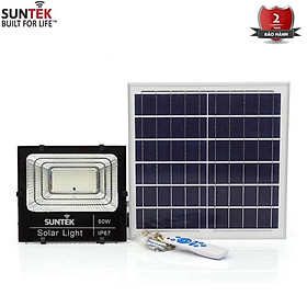 Mua Đèn pha năng lượng mặt trời SUNTEK LED SOLAR 60W (Bản Mới)