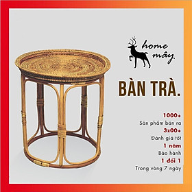 Mua Bàn Trà Mây Guộc Bàn Cafe HOME MÂY Trang Trí Nhà Cửa Cafe Home Stay