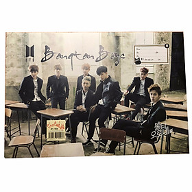 Set 10 tấm bọc vở bts (2 mẫu)