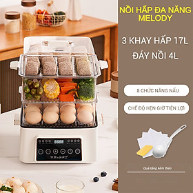 Mua Nồi hấp kèm nồi lẩu đa năng hàng chính hãng