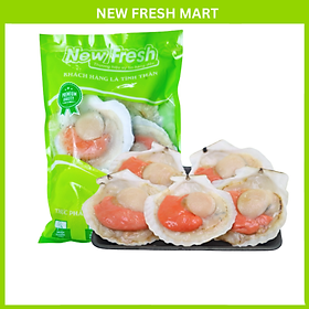 Sò Điệp Nhật Nửa Mảnh Size Lớn - Túi 1Kg (8-12 con)