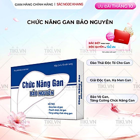 Thực phẩm bảo vệ sức khỏe Viên uống Chức năng gan Bảo Nguyên