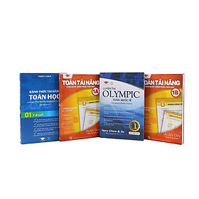 Combo Tham Khảo Toán Singapore - Giáo Trình Toán Lớp 1 ( Combo 4 cuốn )