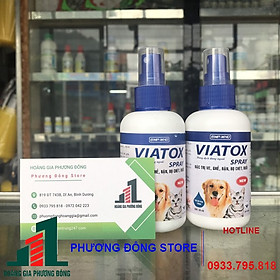 Thuốc diệt bọ chét viatox-100ml