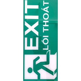 Bảng Exit lối thoát phản quang
