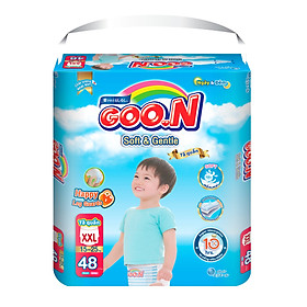 Tã quần/ Bỉm quần Goon Soft & Gentle mẫu mới đủ size M58/L52/XL50/XXL48