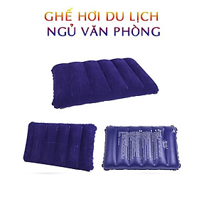 Gối Hơi Ngủ Văn Phòng, Gối Du Lịch, Gối Tựa ô Tô Xếp Gọn Tiện Lợi
