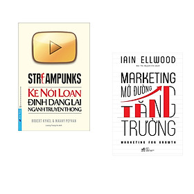 Hình ảnh Combo 2 cuốn sách: Kẻ Nổi Loạn Định Dạng Lại Ngành Truyền Thông + Marketing mở đường tăng trưởng