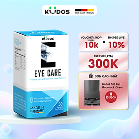 Viên Uống KUDOS EYE CARE hỗ trợ cải thiện thị lực, tốt cho mắt (30 viên/hộp)