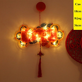 Đèn Trang Trí Tết Treo Tường Gồm 6 Mẫu Khác Nhau Sử Dụng Pin Thích Hợp Trang Trí Trong Nha