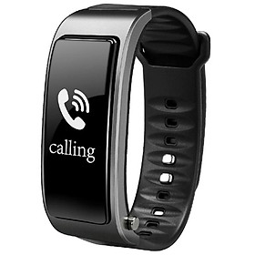 Đồng Hồ Đeo Tay Tích Hợp Tai Nghe Bluetooth V4.1 - Đen