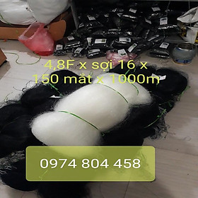 Mua Lưới bẫy chim đêm màu đen  sợi 16  mắt 4 8f  cao 7m  dài 100m  chuyên mắt đỏ  mắt xéo