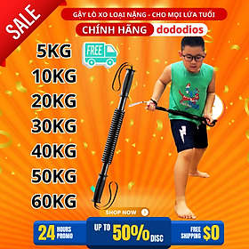 gậy lò xo 5kg, thanh lò xo 10kg - Gậy bẻ tập cơ tay lò xo đàn hồi Titan 10kg, 20kg, 30kg, 40kg, 50kg, 60kg kháng lực tập gym, gậy lò xo 100kg màu vàng - [10kg] Gậy Bẻ Lò Xo 10Kg Cho Trẻ Em - Hàng chính hãng dododios