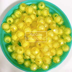 Mua 400 Hạt banh nhân 8mm nhiều màu sắc đẹp trang trí làm rèm khoảng 100gr nhựa Acrylic