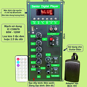 Mua Mạch loa kéo CS8676 loa 3 tấc công suất 45W 8ohm – 90W 4ohm