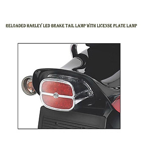 LED Brake Tail Light License Plate Lamp for Harley XL883/1200N Dyna Softail