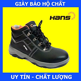 Mua  Hàng Chính Hãng  Giày Bảo Hộ Hans HS-55  Đế Chống Va Đập  Chống Đâm Xuyên  Chống Trơn Trượt