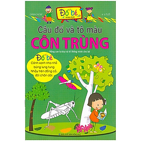 Câu Đố Và Tô Màu Côn Trùng 4 - 6 Tuổi