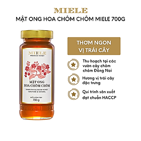 Mật Ong Hoa Chôm Chôm Miele 700g