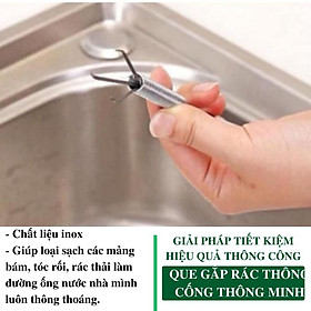 Mua Que gắp rác thông cống bồn rửa khe hẹp đa năng