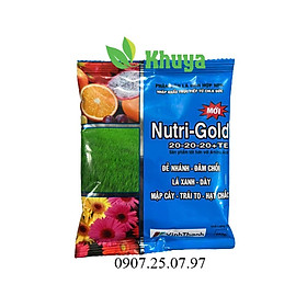 Phân bón lá hỗn hợp NPK Nutri Gold 100gr nhập khẩu trực tiếp CHLB Đức