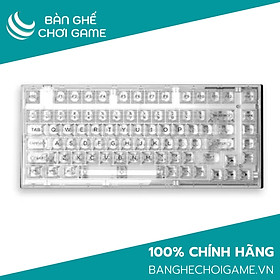 Bàn phím cơ FL-Esports Q75 SAM White 3 Mode - Hàng chính hãng