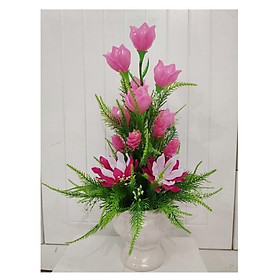 Mua Chậu hoa pha lê cao 45-50cm