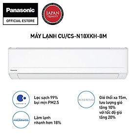 [Chỉ Giao Tại HCM] Máy lạnh-Điều hòa CU-CS-N18XKH-8M Panasonic - Một chiều - Tiêu chuẩn - Hàng chính hãng - 2 HP
