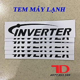 Mua Combo 10 tem dành cho máy lạnh INVERTER  trắng