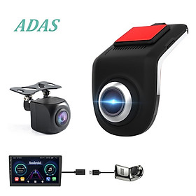 Mua Bộ camera hành trình dùng cho màn hình Android camera trước và sau DC-U5