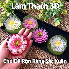 Unica - Khóa Học Làm Thạch 3D - Chủ Đề Rộn Ràng Sắc Xuân