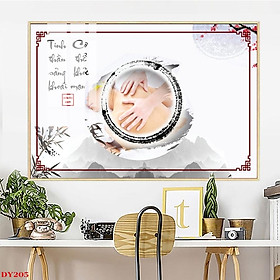 Mua Tranh Tráng Gương Chủ Đề Thảo Dược Đông Y - Spa Dưỡng Sinh DS01 - 03