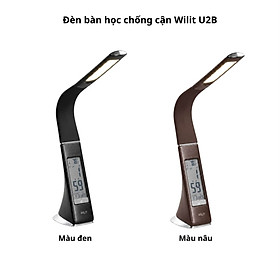 ĐÈN BÀN HỌC CHỐNG CẬN WILIT U2B hàng chính hãng