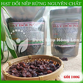 100gram Hạt dổi nếp khô sạch chuẩn rừng loại 1