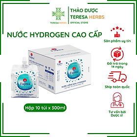 Nước Uống Giàu Hydrogen Fujiwa - Hộp 10 túi - Túi 300ml