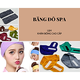 Mua BĂNG ĐÔ SPA QUẤN ĐẦU QUẤN TÓC CHO KHÁCH