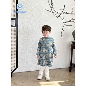 Áo dài tết cho bé trai mẫu Cát tường diện lễ tết năm mới từ 12-40kg hàng thiết kế cao cấp