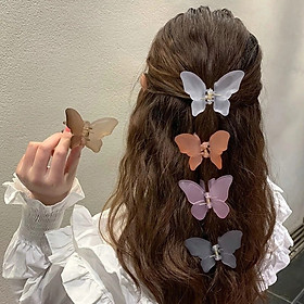 Kẹp tóc con bướm - Kẹp tóc càng cua con bướm phong cách Hàn Quốc - Kẹp tóc đẹp cho nữ